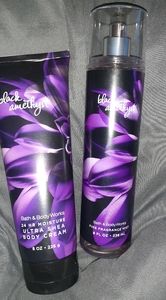 Bath and Body Works mist and body cream